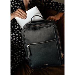 Calpak Kaya 15" Laptop Backpack in Black NWT